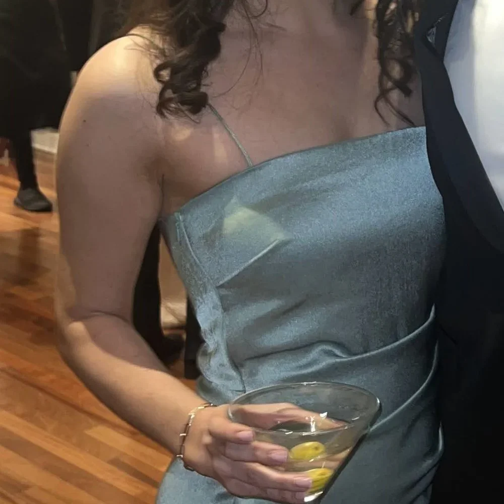 Bec & Bridge Symone Slipdress in Moss Green - Picture 2 of 3